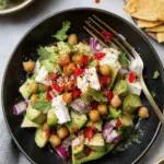 Avocado Chickpea Chaat