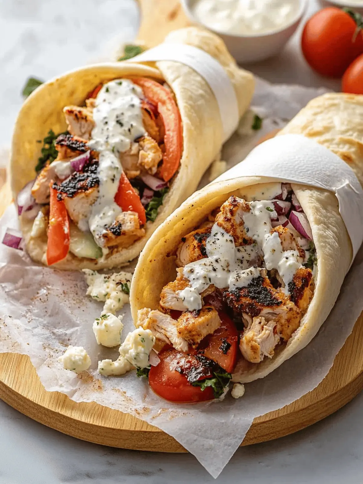 Easy Chicken Gyros