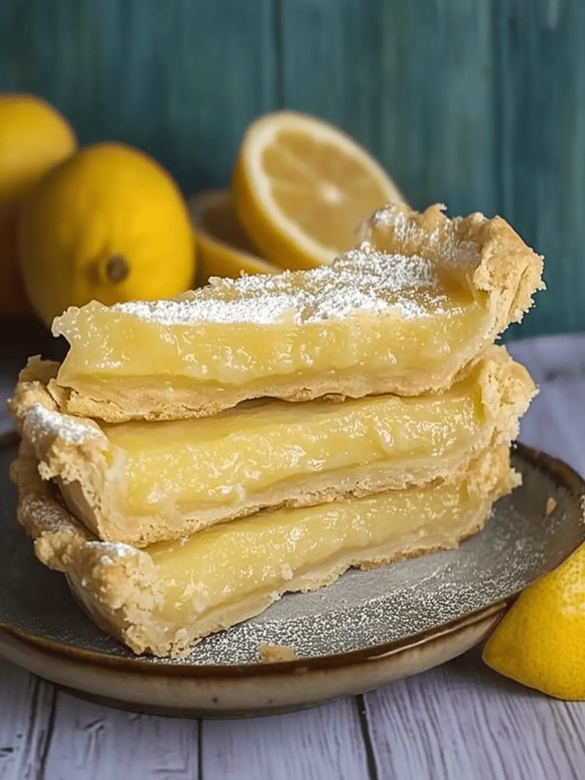 Russian lemon pie