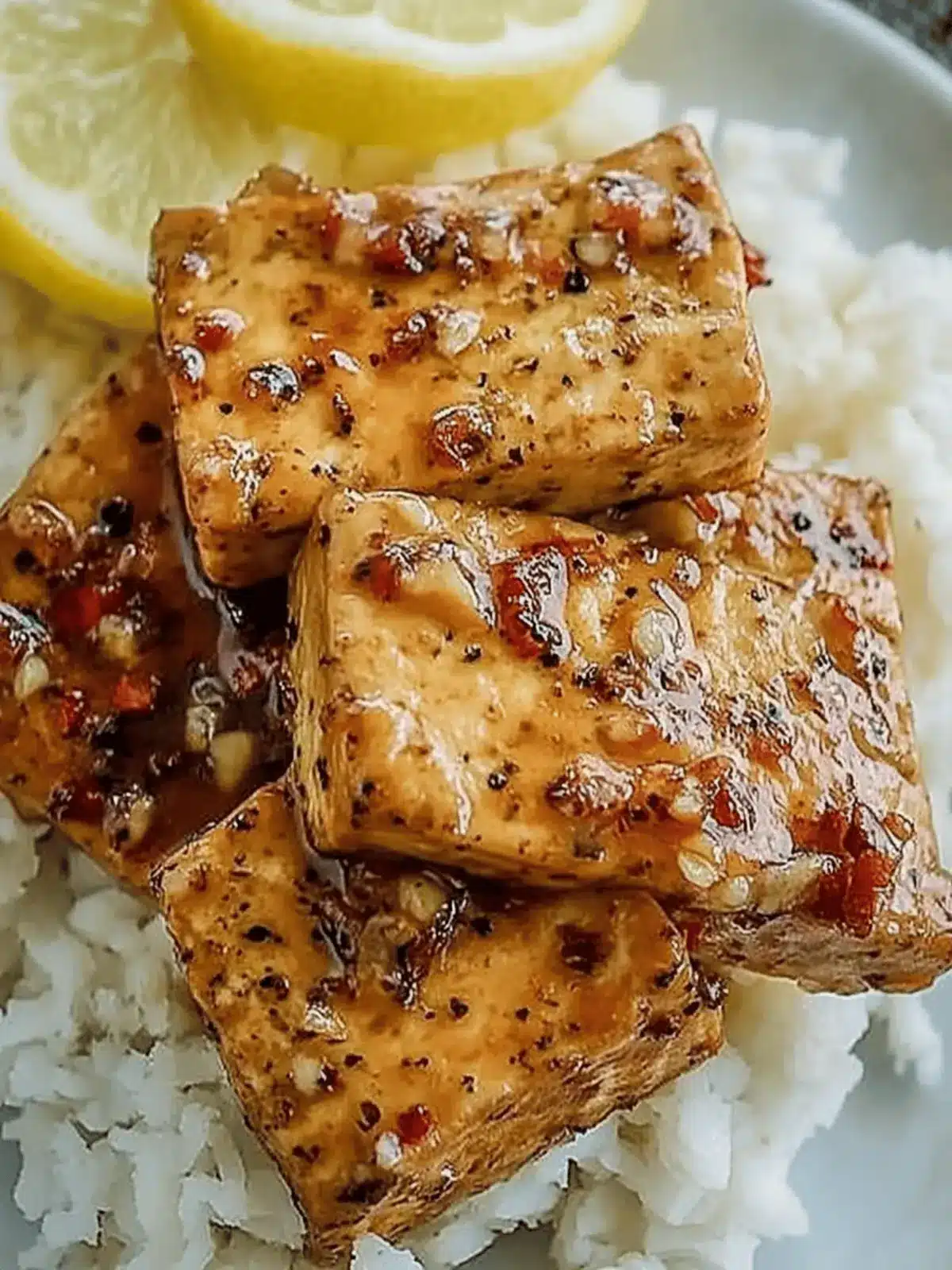 Lemon Pepper Tofu