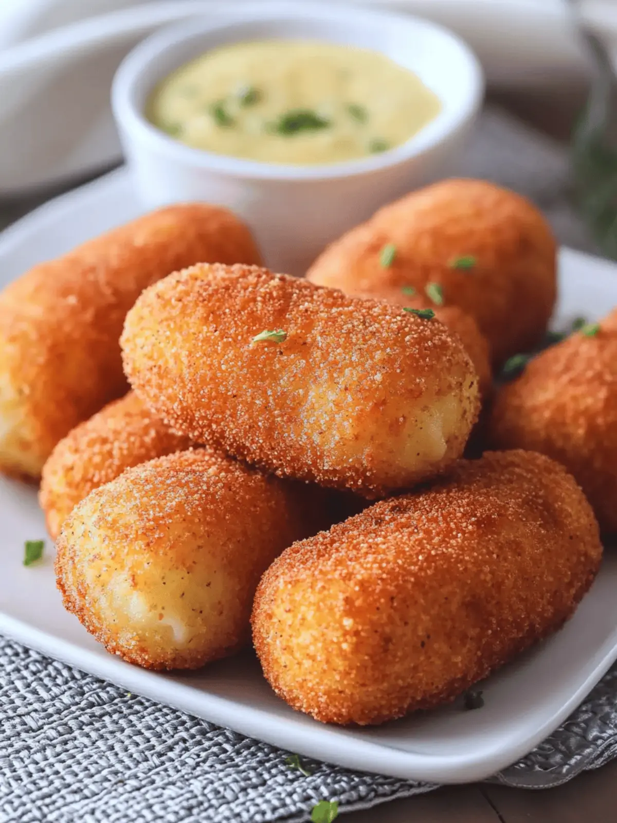 Potato Croquettes