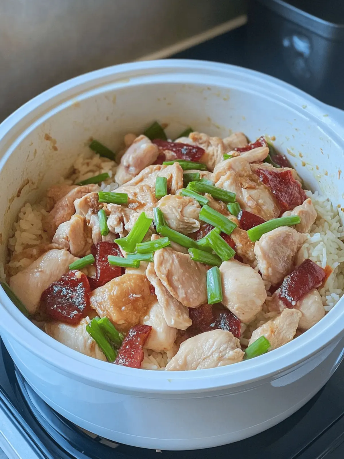 Easy One Pot Chinese Chicken and Rice