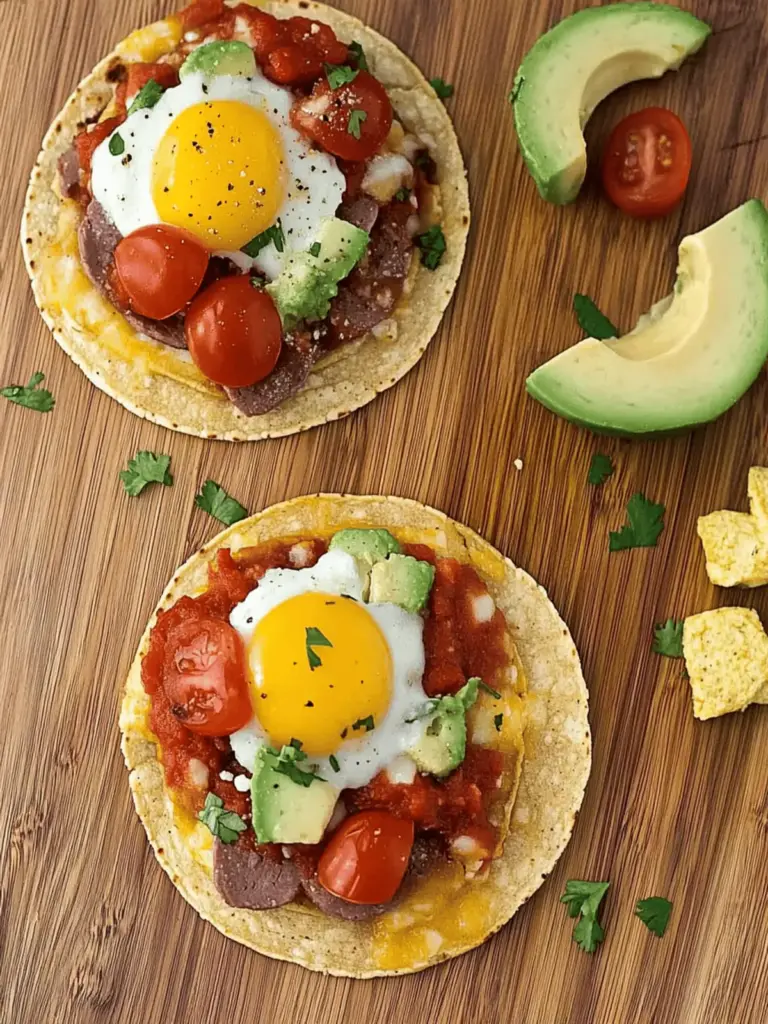 Breakfast Tostadas