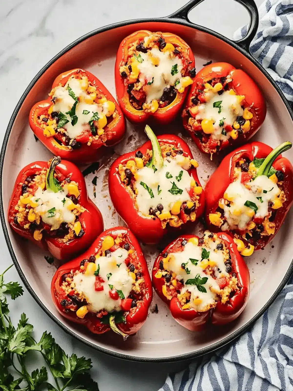 Vegetarian Stuffed Peppers