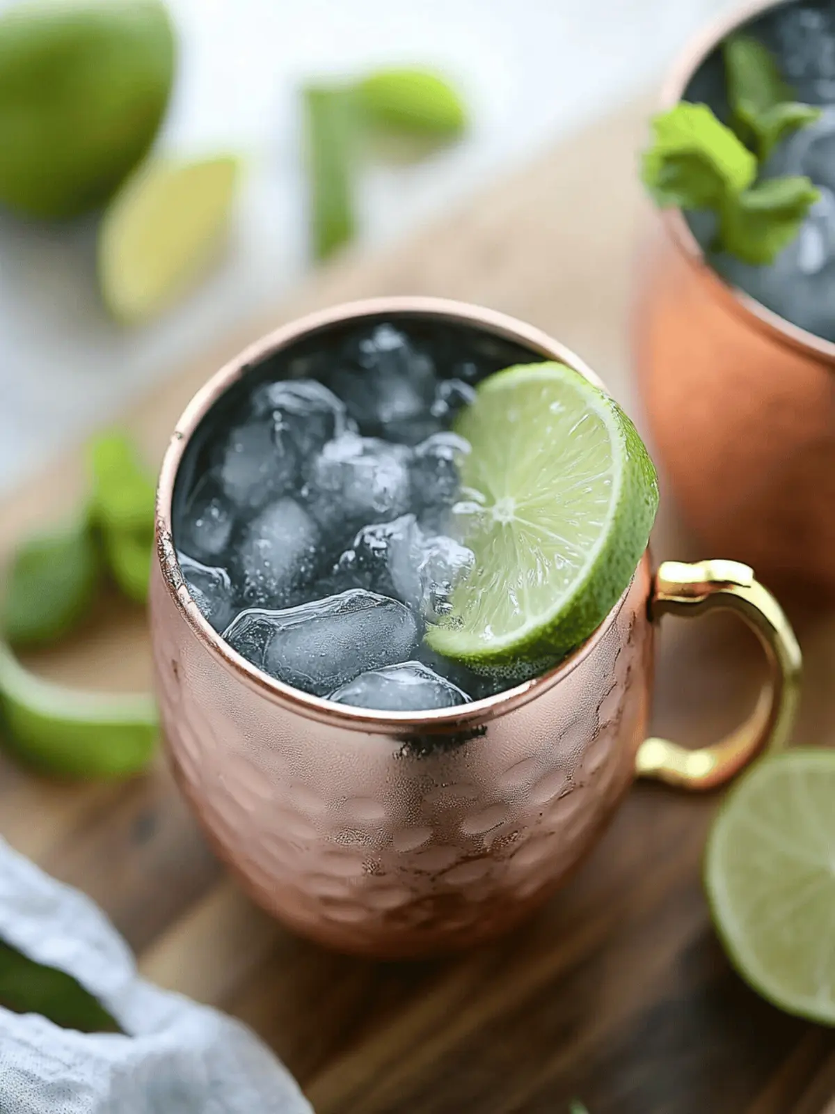 Refreshing Non-Alcoholic Moscow Mule Ginger Beer Mocktail Recipe 3 Non-Alcoholic Moscow Mule (Ginger Beer Mocktail)