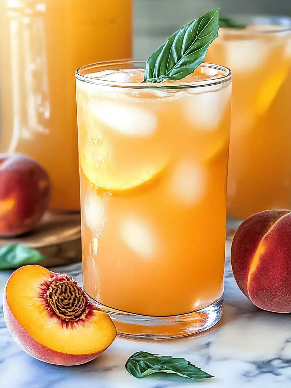 Refreshing Peach Lemonade Recipe to Beat the Heat 4 Peach Lemonade