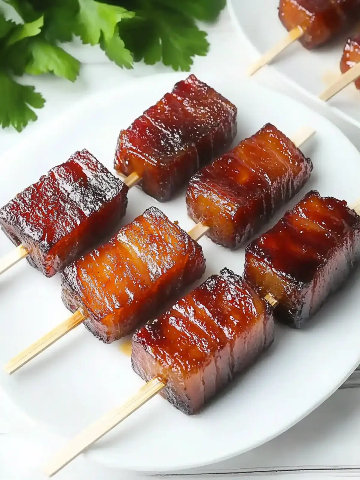 Pork Belly Lollipops