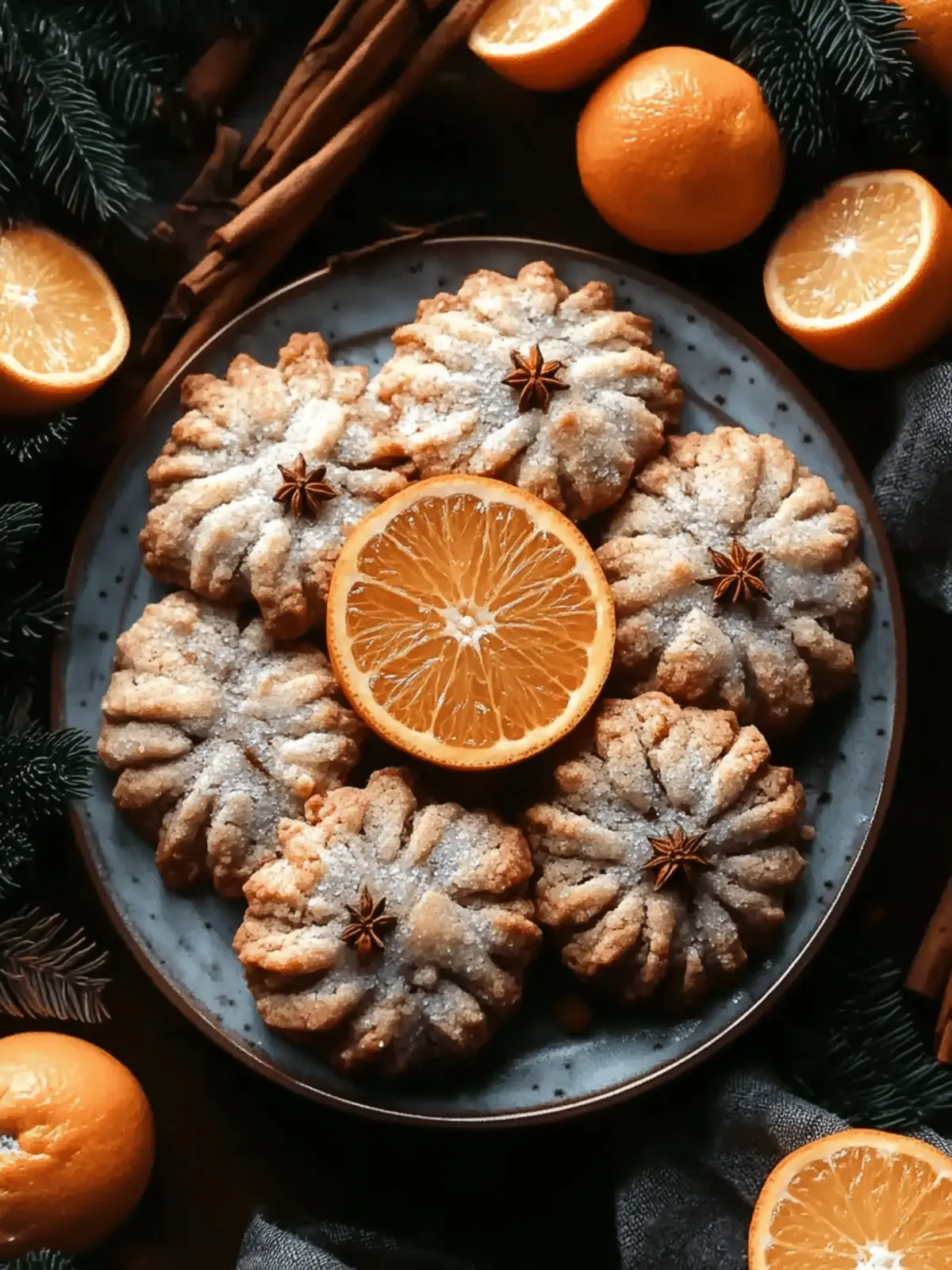 Orange Clove Cookies