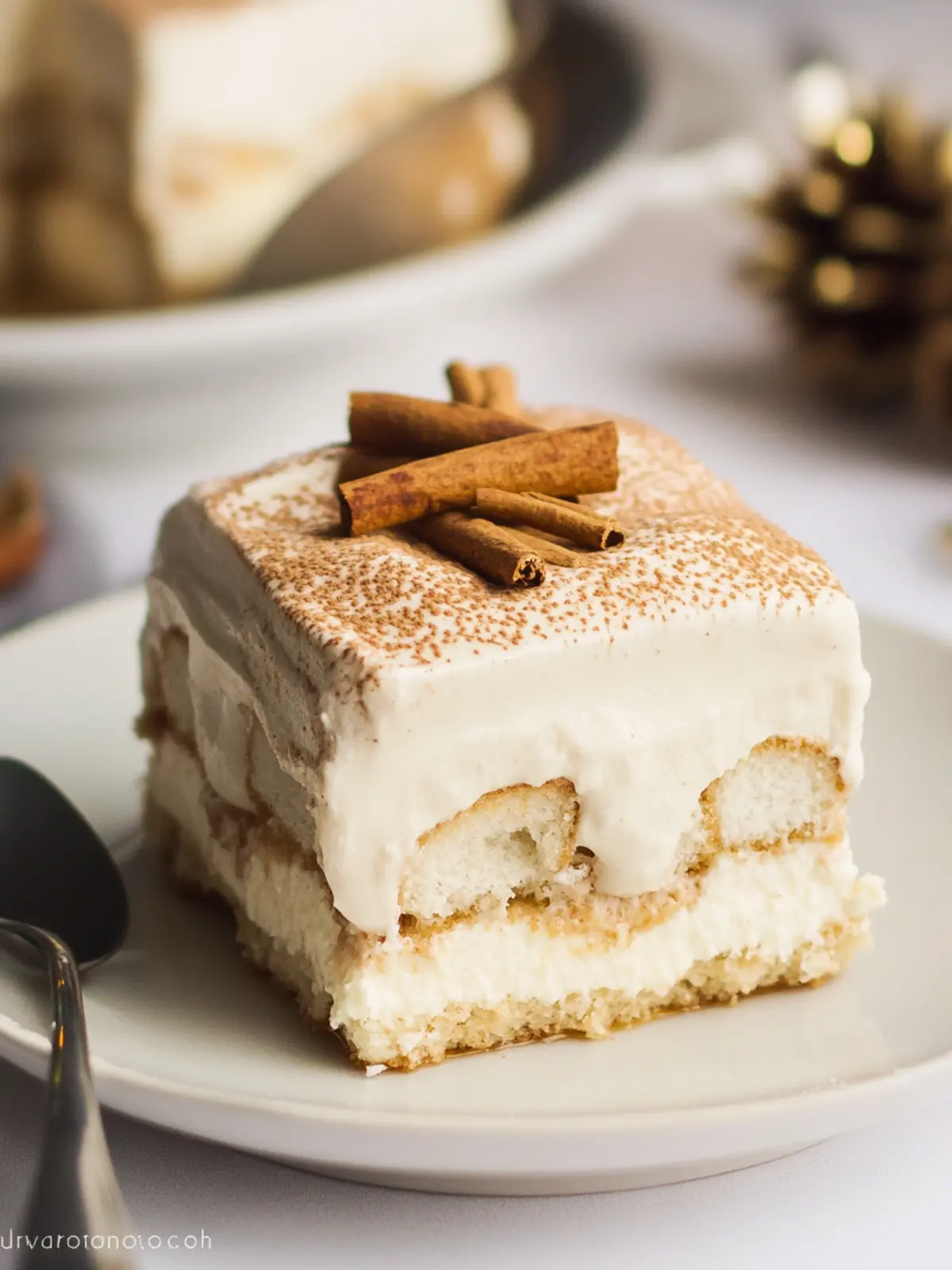 Creamy Eggnog Tiramisu to Make Holiday Moments Magical 3 Eggnog Tiramisu