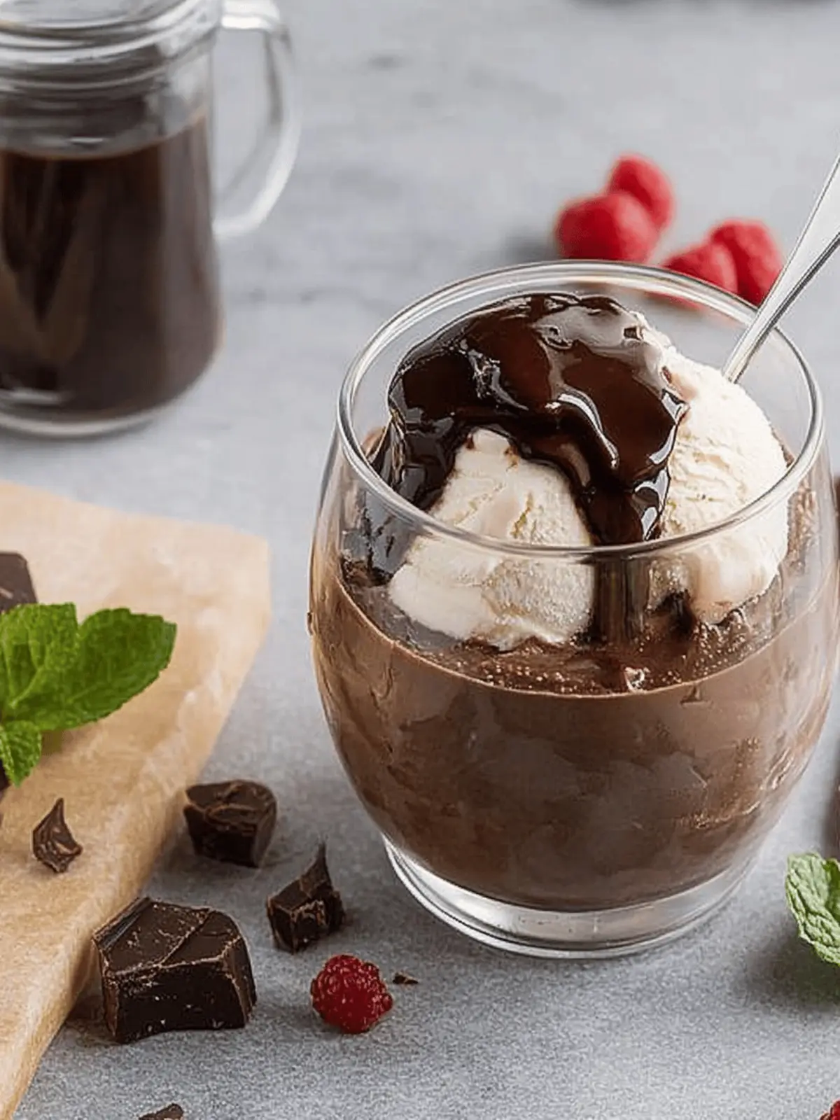Hot Fudge Ice Cream Topping