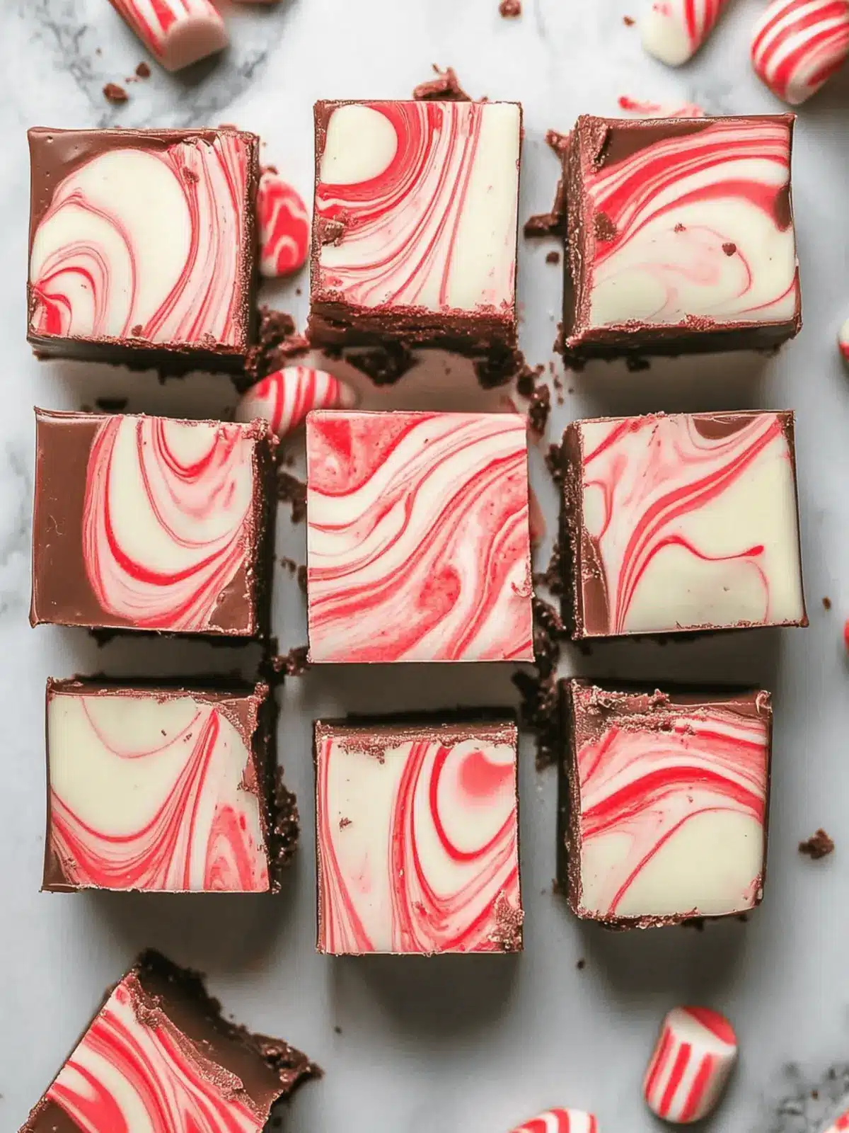 Irresistible Peppermint Swirl Fudge Easy Holiday Treat 5 Peppermint Swirl Fudge