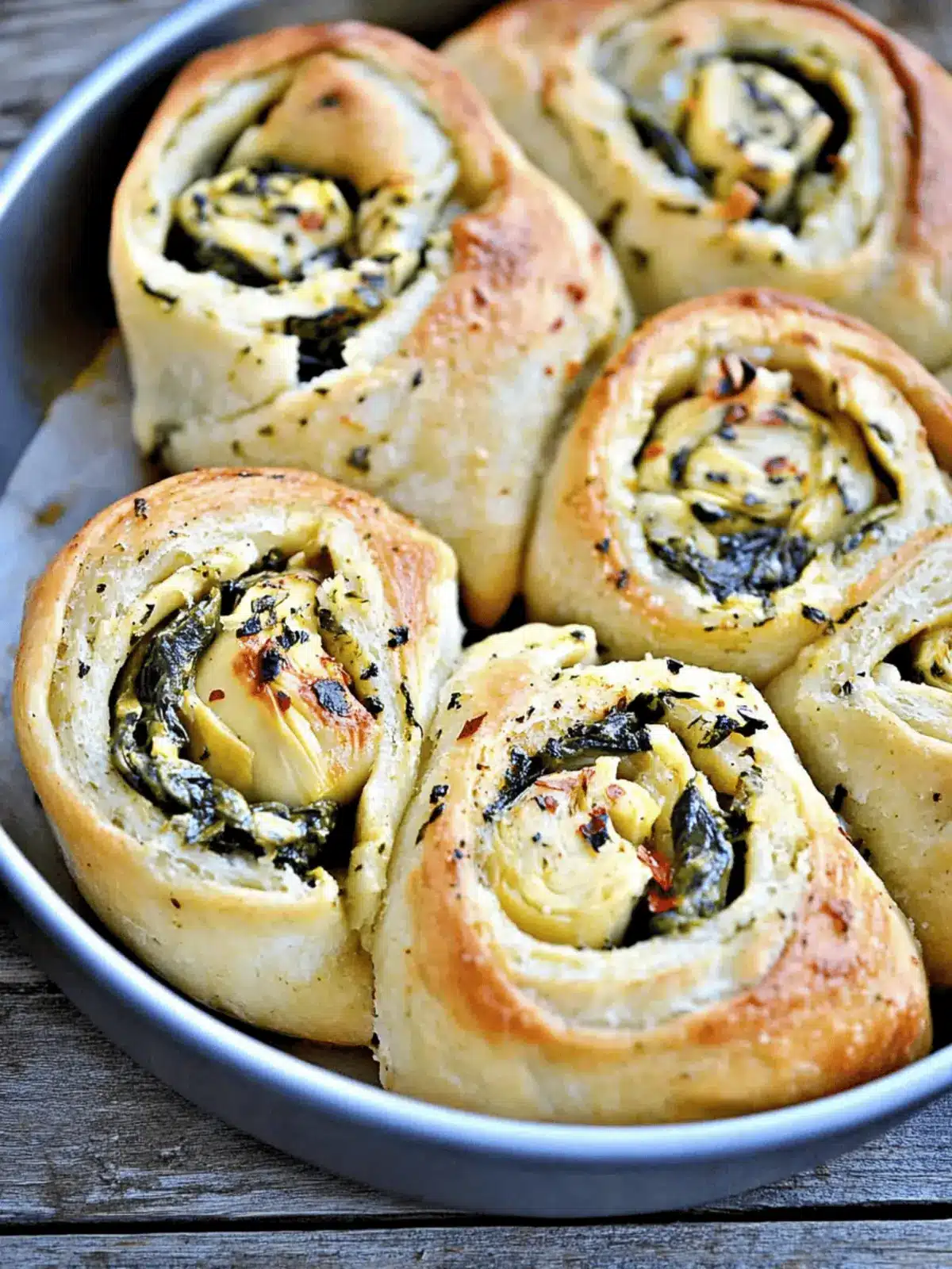 Vegan Savory Spinach and Artichoke Rolls You’ll Crave Every Day 2 Vegan Savory Spinach and Artichoke Rolls