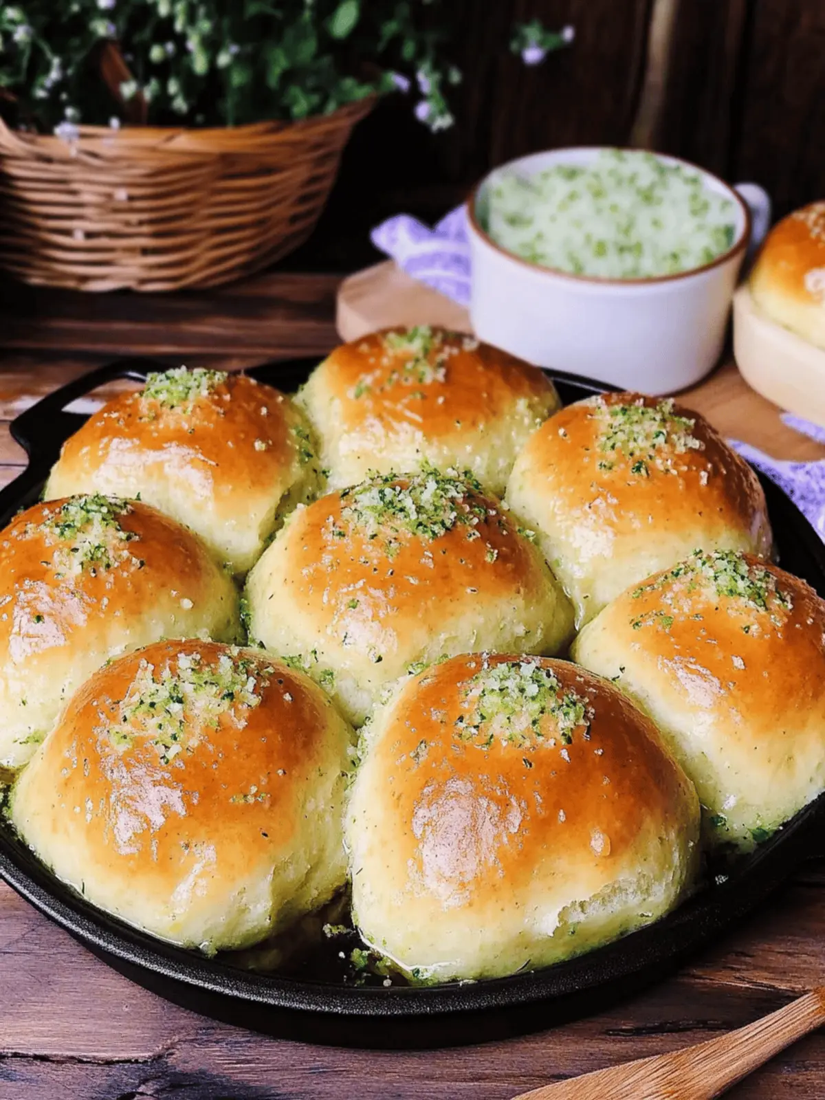 Herbed Potato Rolls