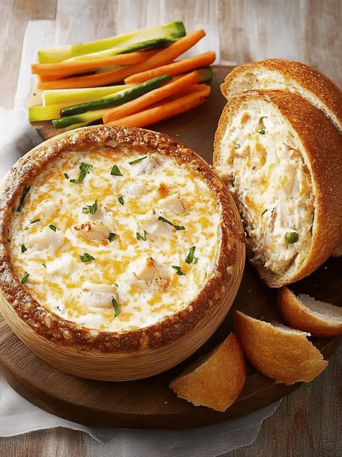 Irresistible Baked Crab Dip: A Cozy Crowd-Pleaser! 3 Baked Crab Dip