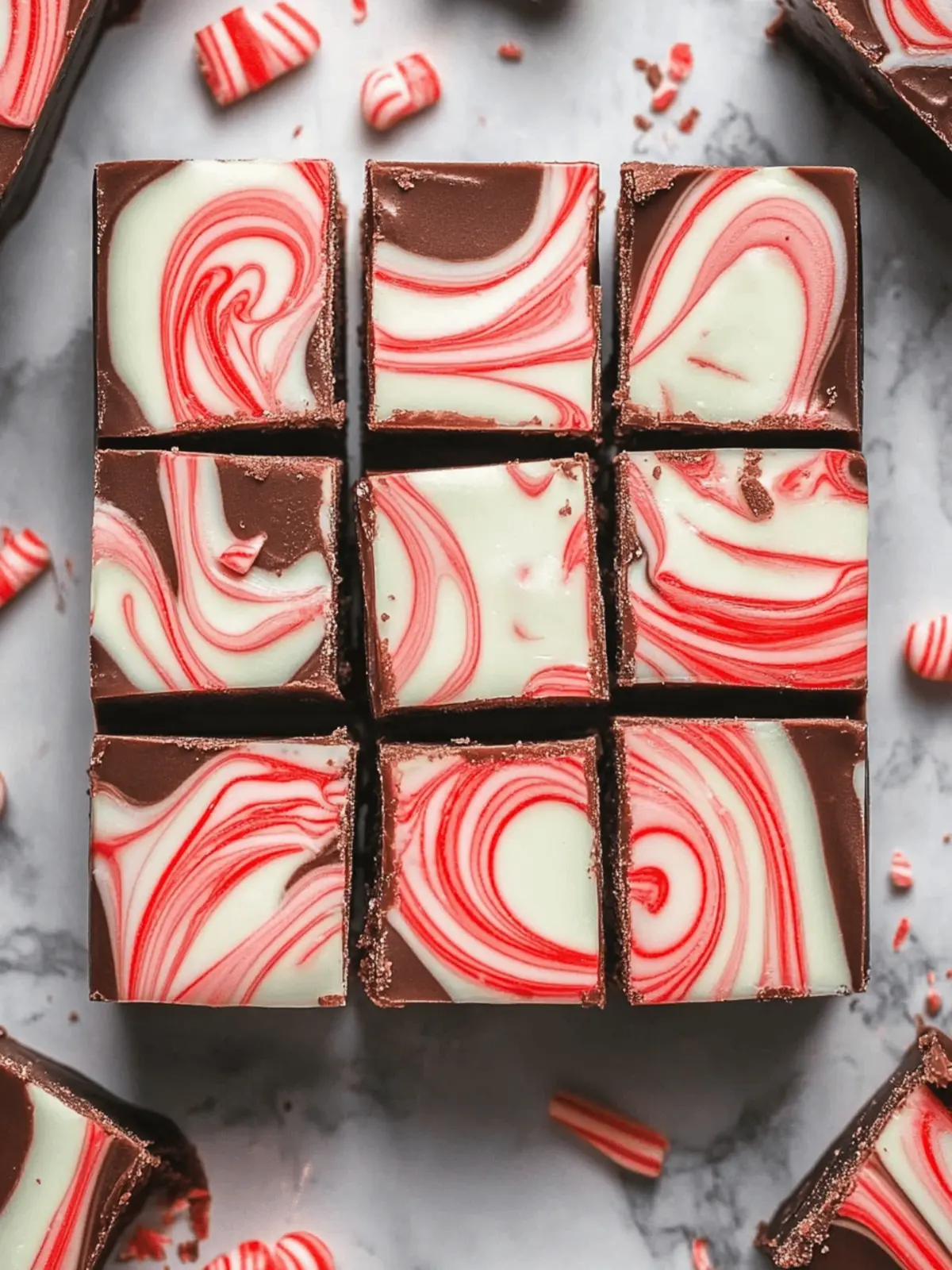 Irresistible Peppermint Swirl Fudge Easy Holiday Treat 4 Peppermint Swirl Fudge