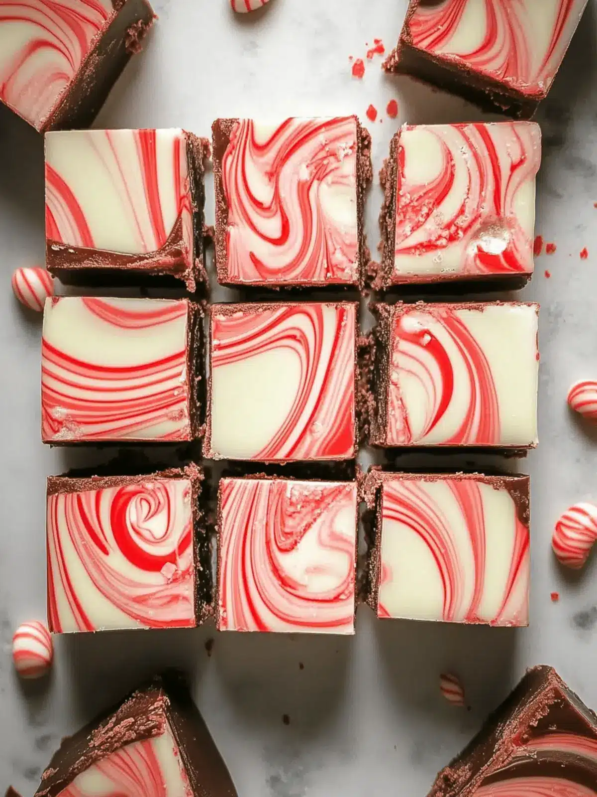 Irresistible Peppermint Swirl Fudge Easy Holiday Treat 2 Peppermint Swirl Fudge