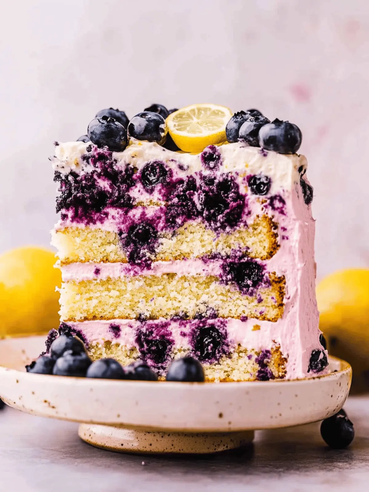 Blueberry Lemon Cake