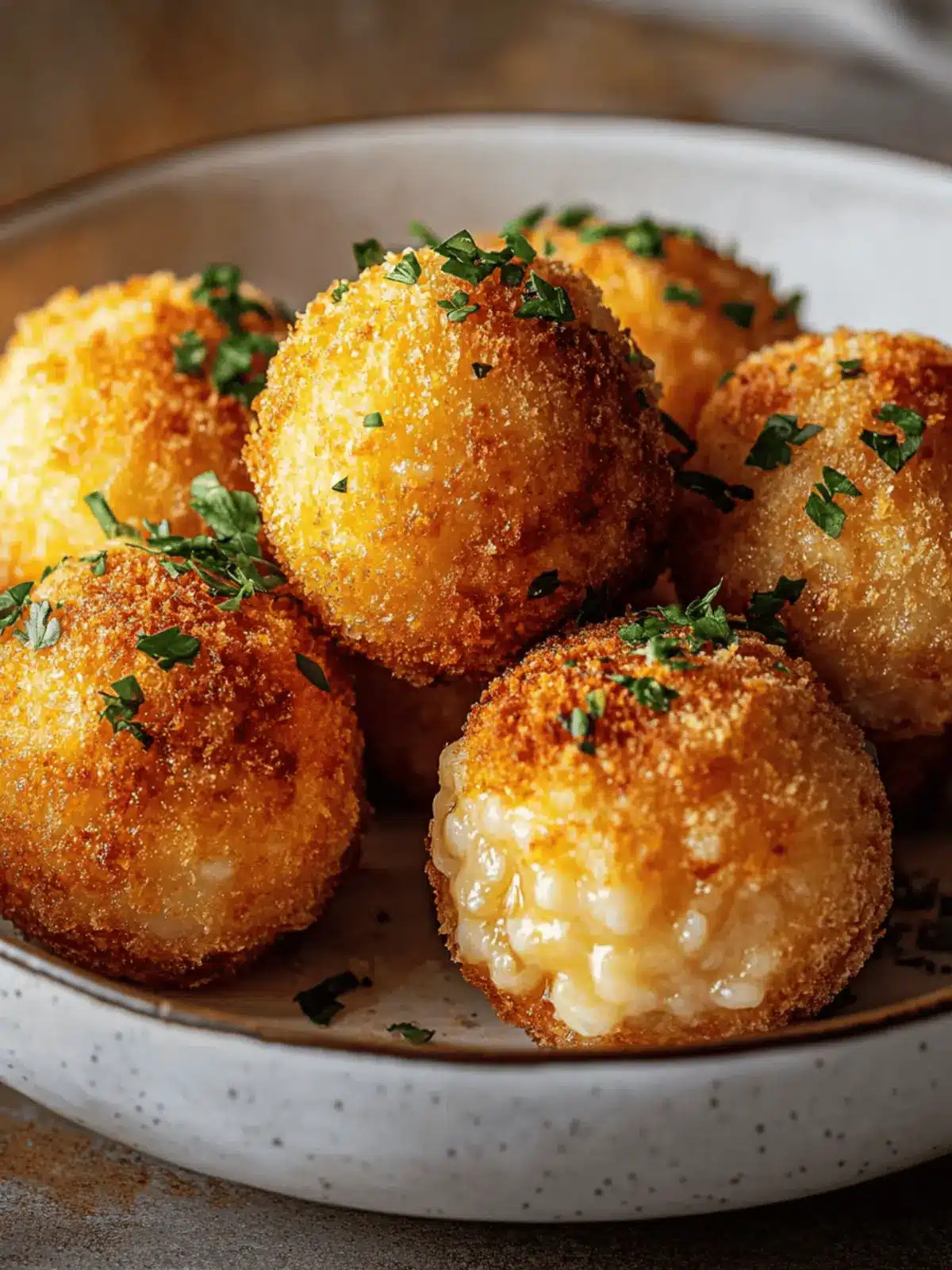 Authentic Baked Arancini