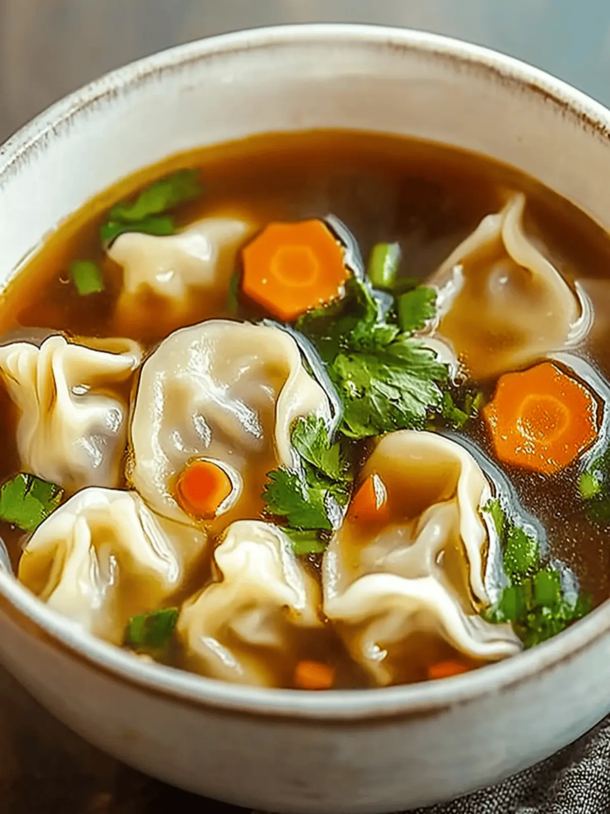 Comforting Potsticker Soup to Warm Your Soul in 25 Minutes 4 Comforting Potsticker Soup