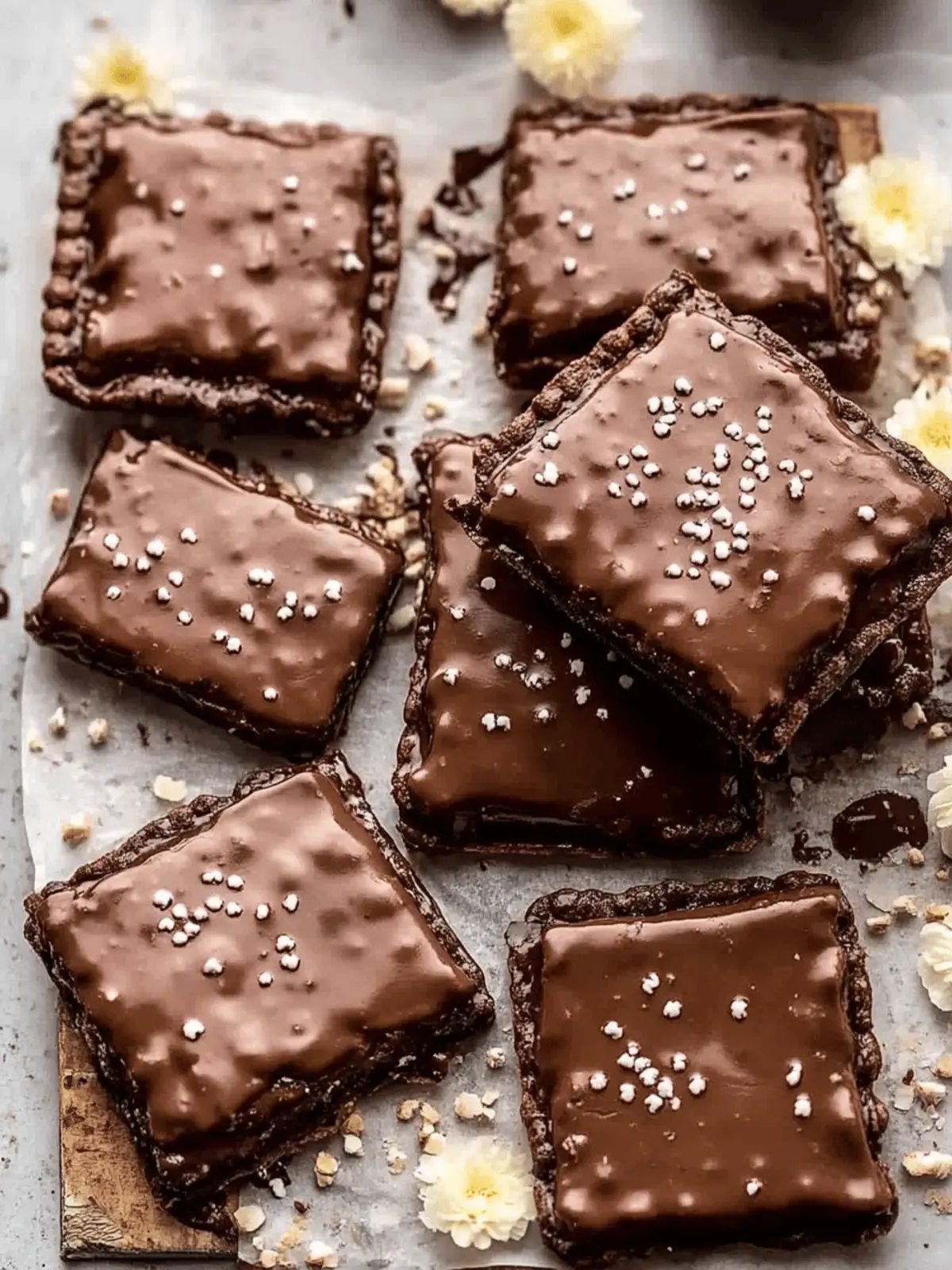 Homemade Chocolate Fudge Pop Tarts
