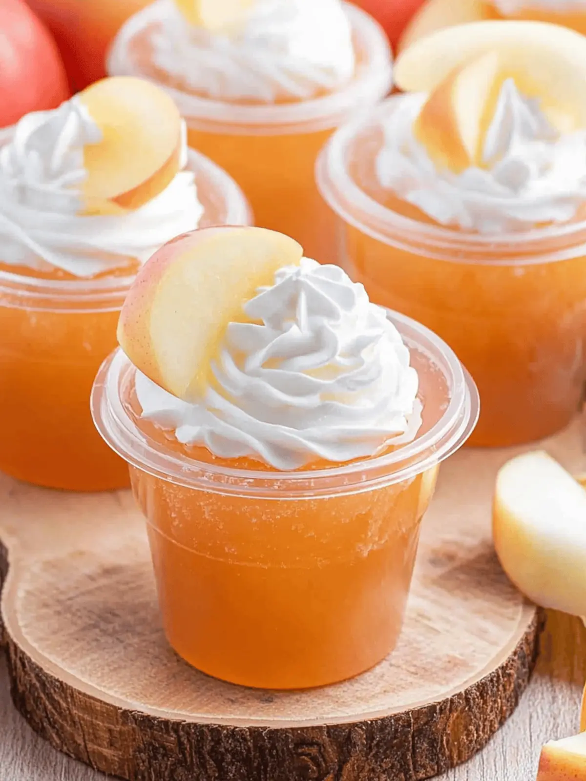 Apple Pie Jello Shots