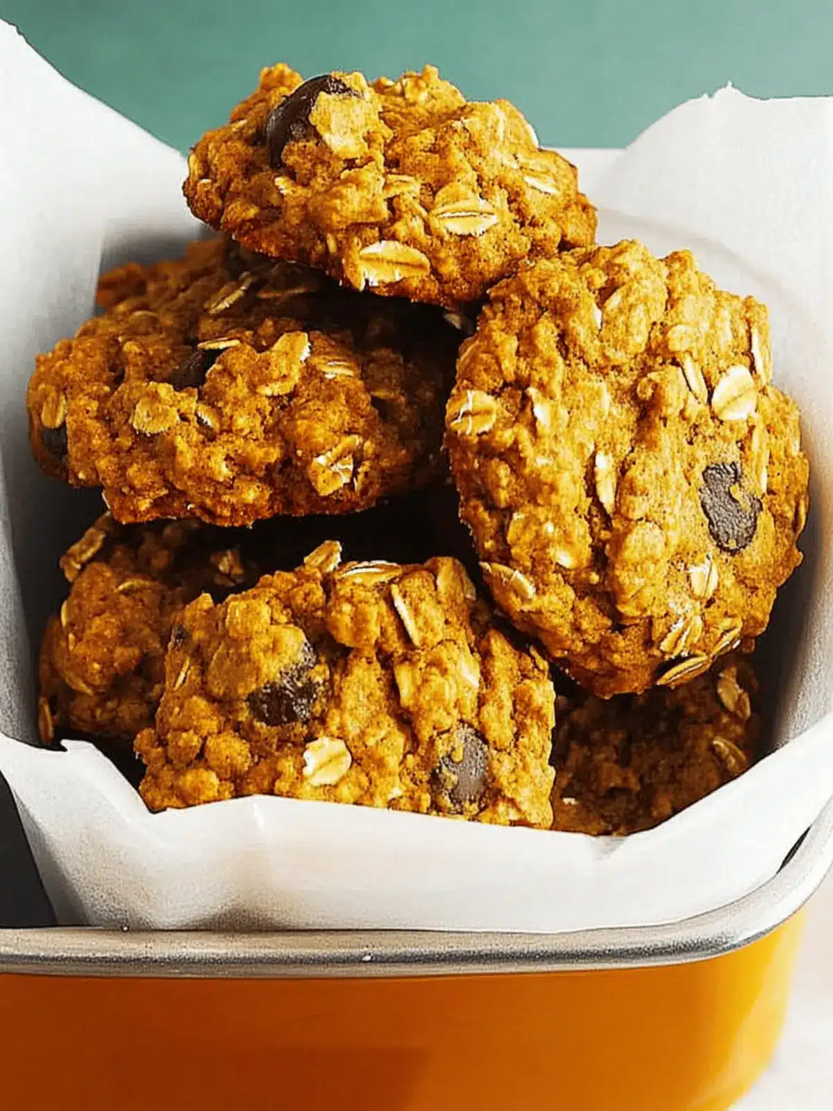 Pumpkin Oatmeal Cookies