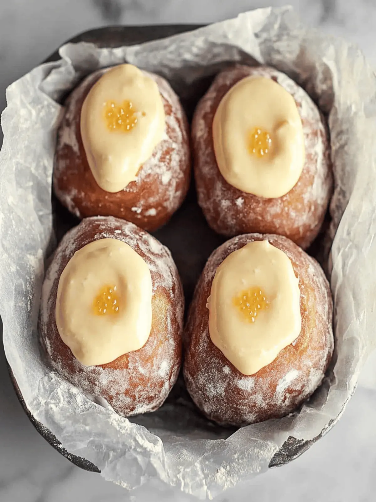 Bavarian Cream Donut