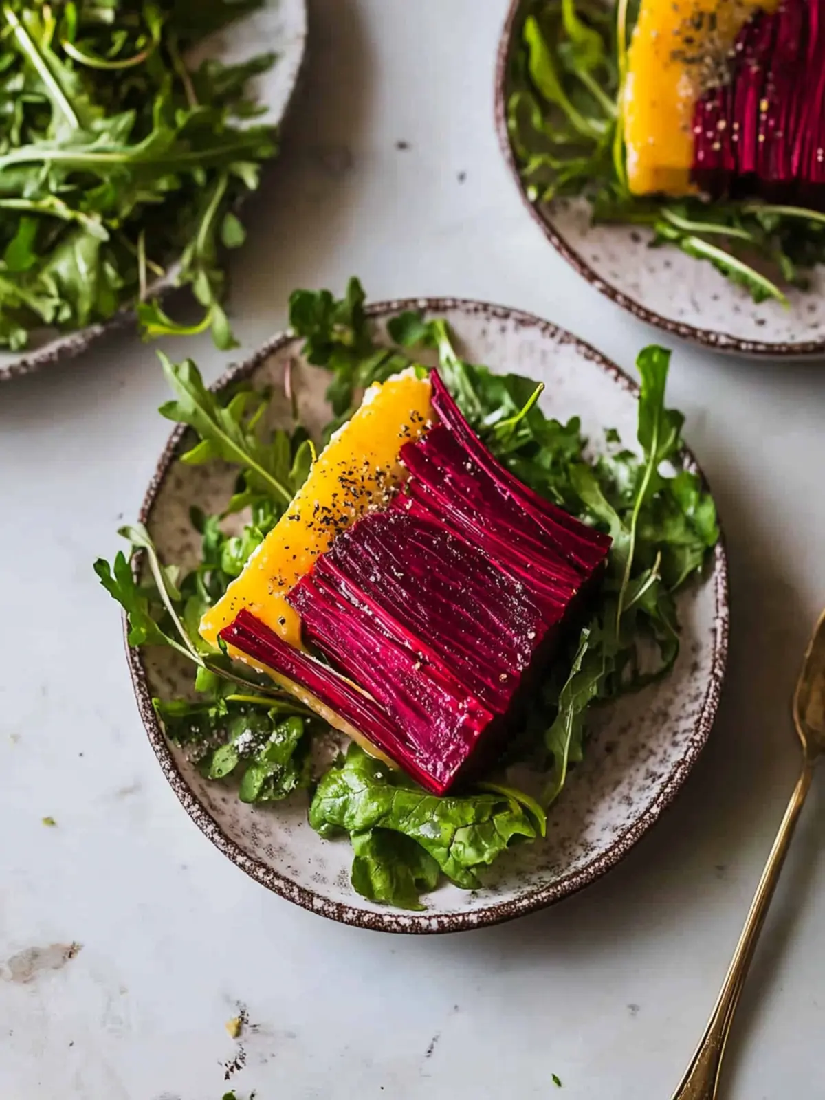 Beet Terrine With Herbed Goat Cheese