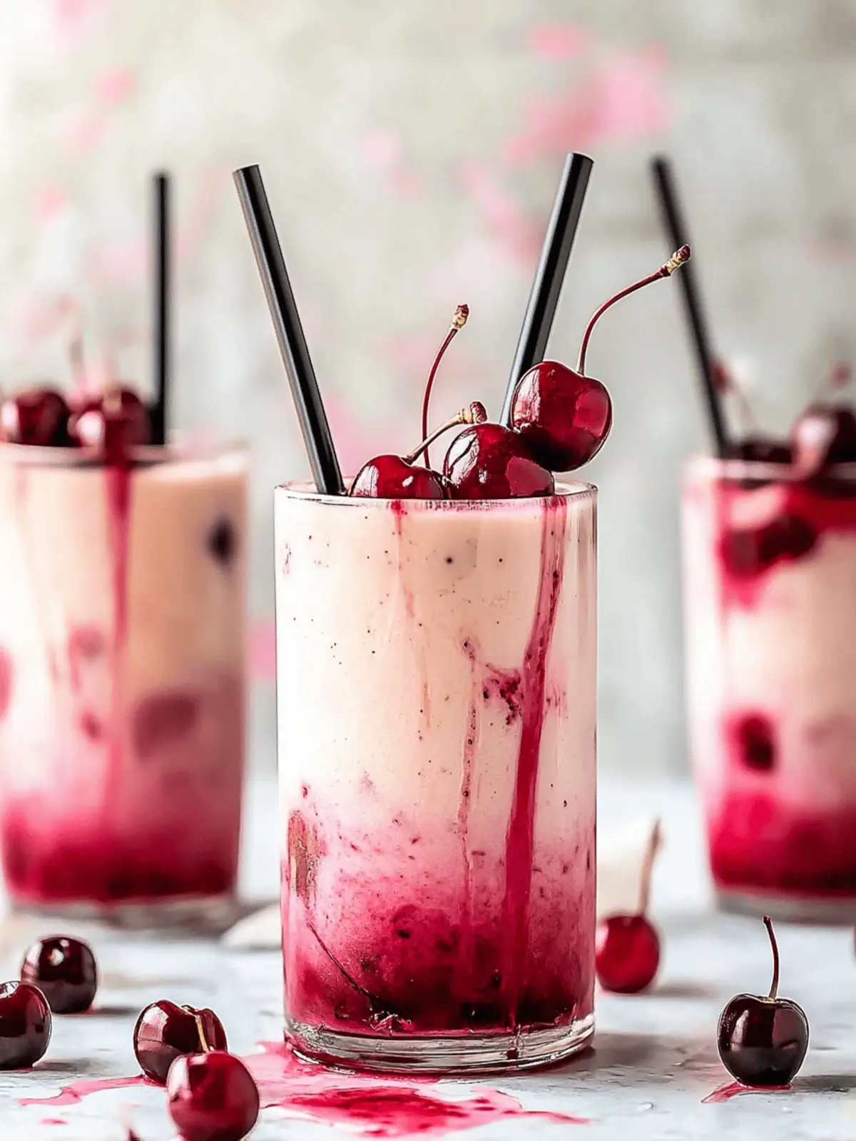 Cherry Earl Grey Milk Tea