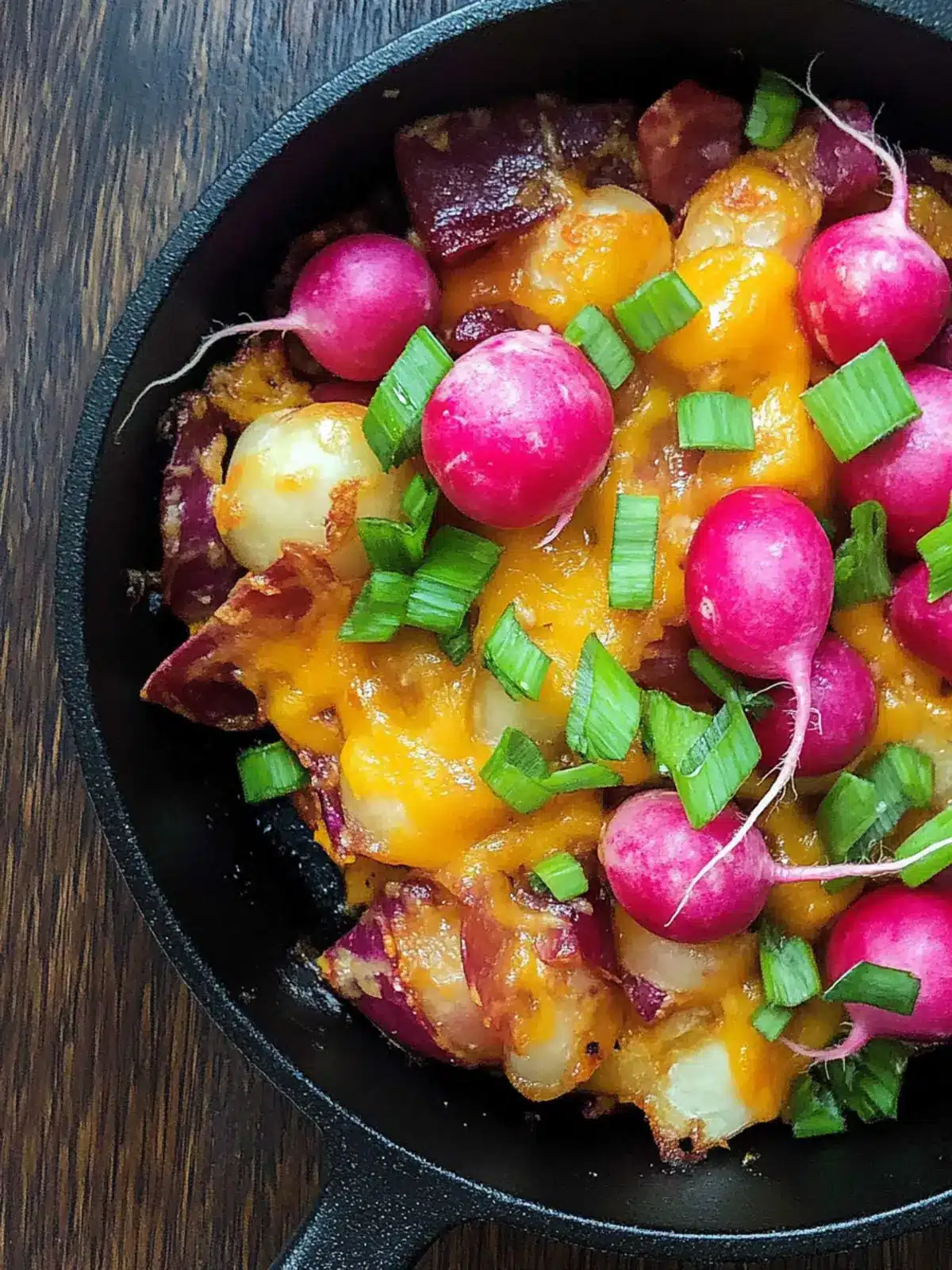 Loaded Radishes with Cheddar and Bacon: A Flavorful Twist 2 Loaded Radishes