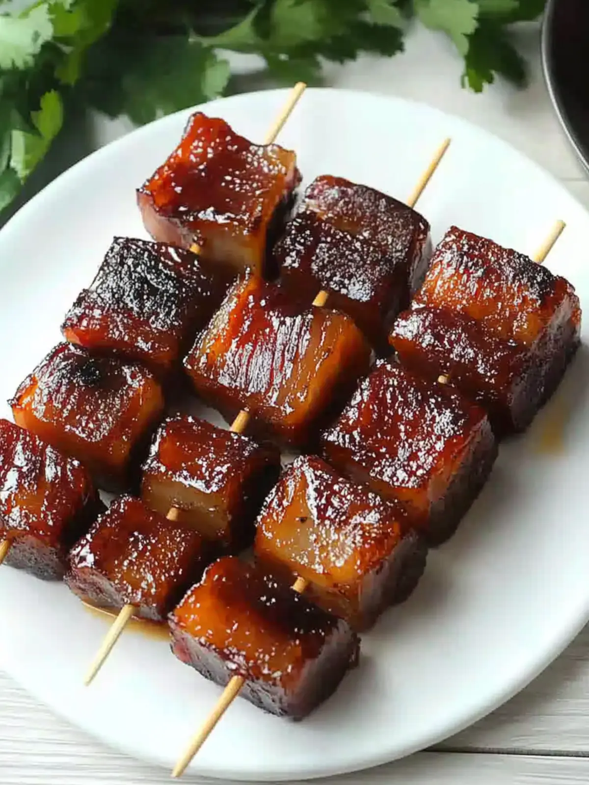 Pork Belly Lollipops