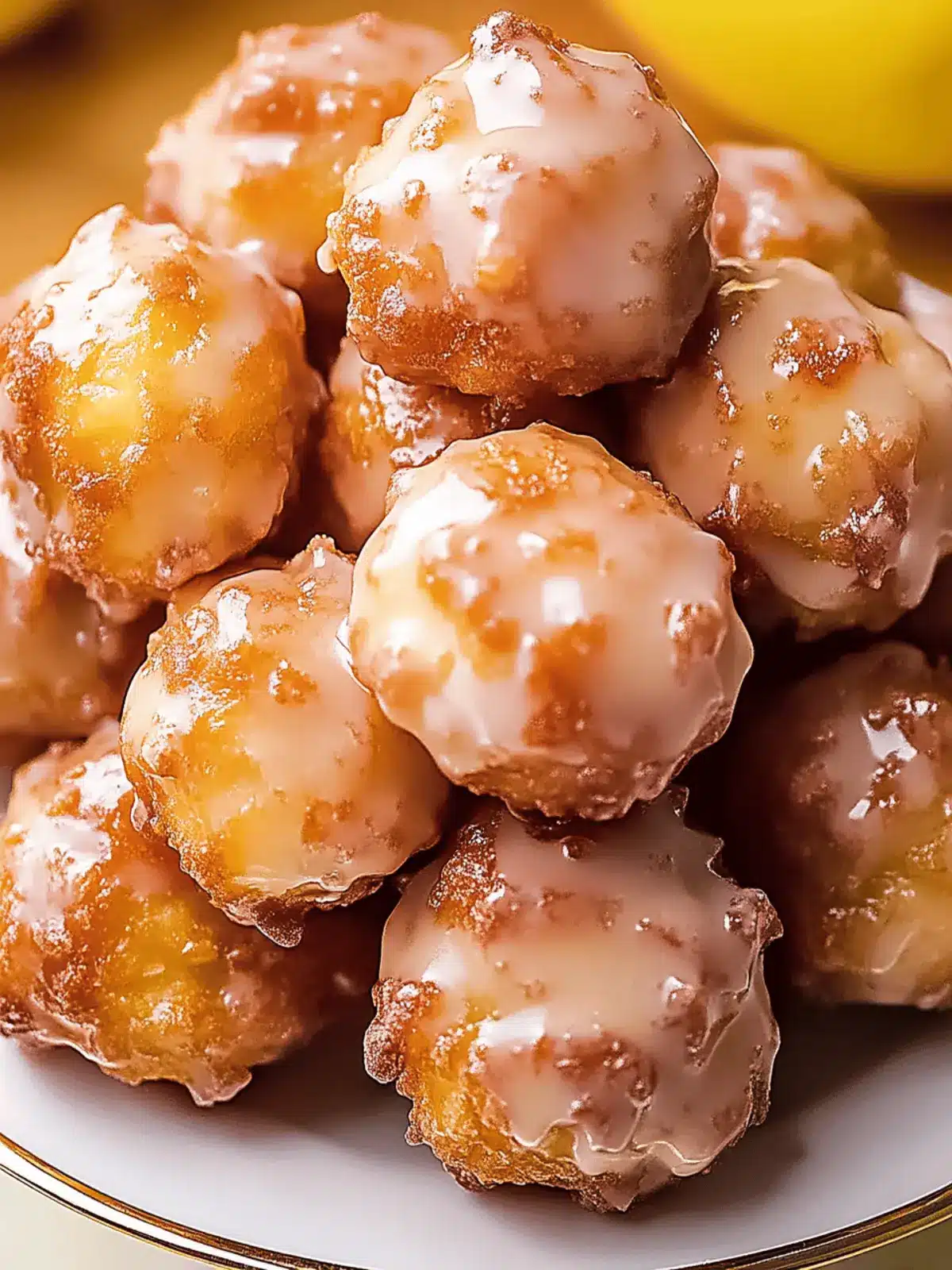Apple Fritter Bites