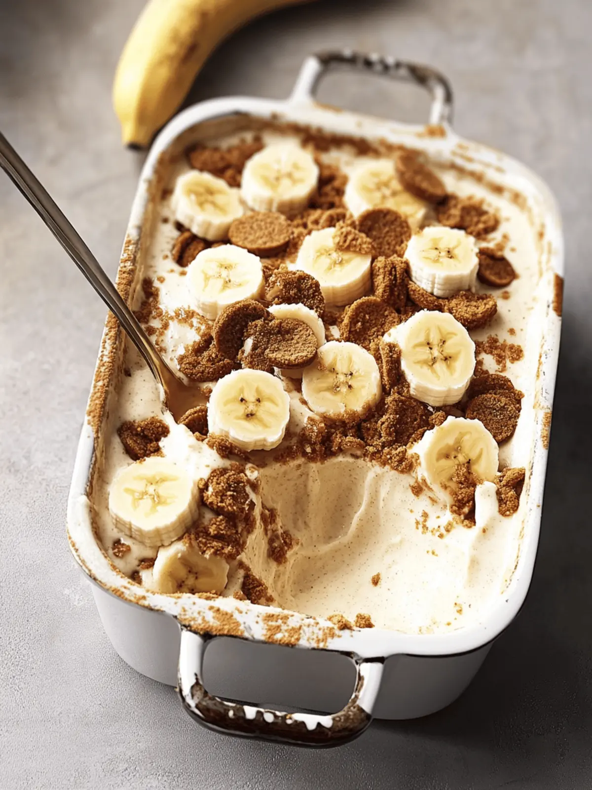 Biscoff Banana Pudding