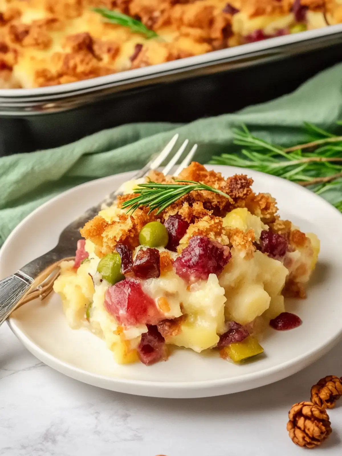 Thanksgiving Leftover Casserole: Comfort Food in 25 Minutes 4 Thanksgiving Leftover Casserole