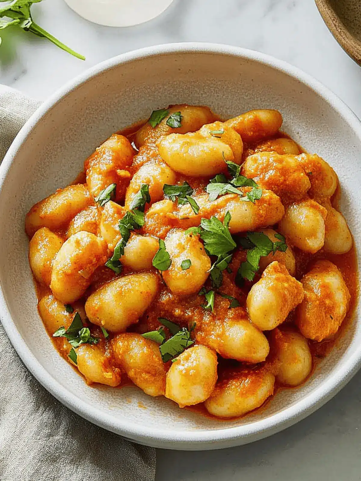 Indian-Style Butter Gnocchi