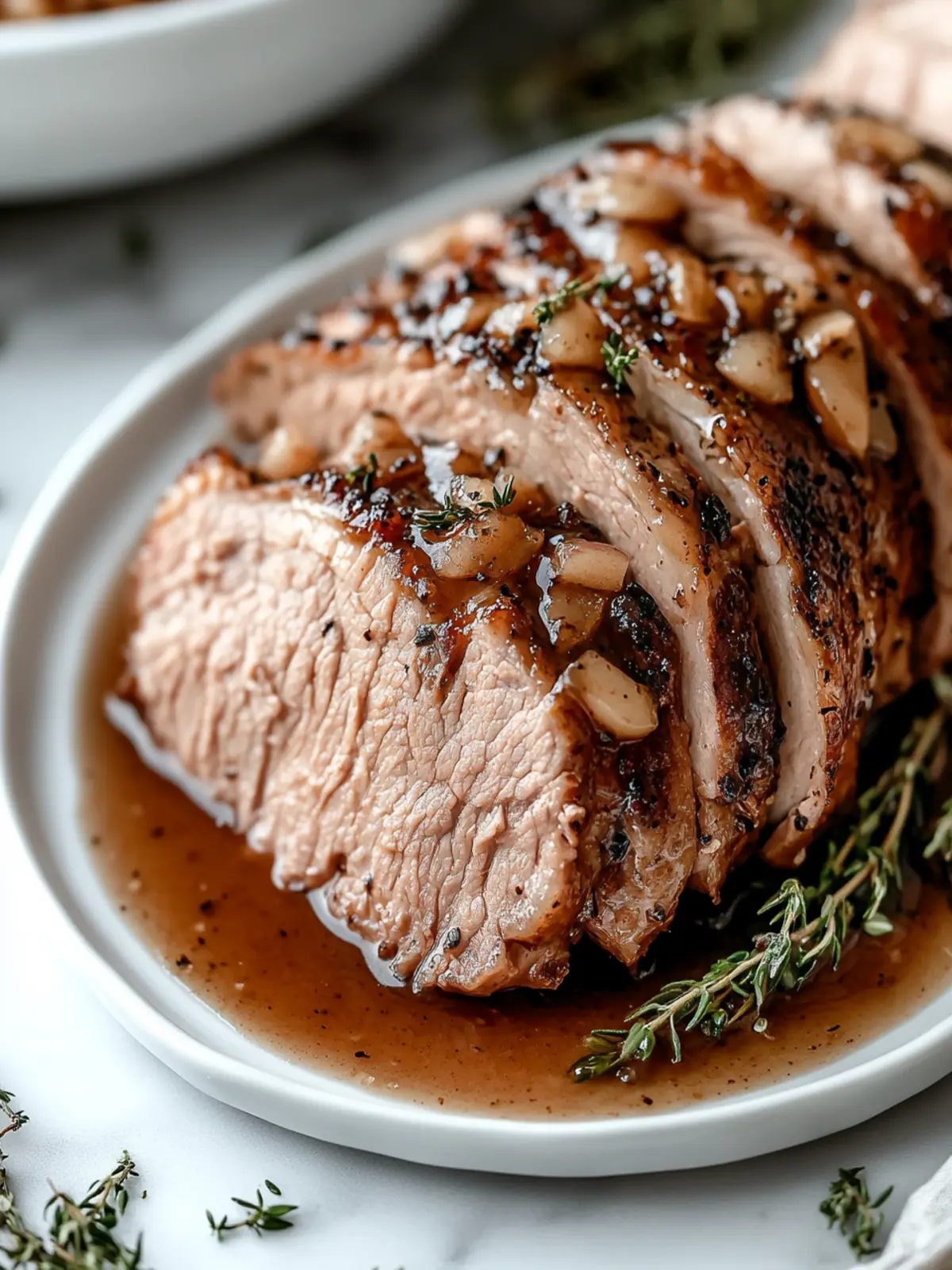 Slow Cooker Apple Cider Pork Roast