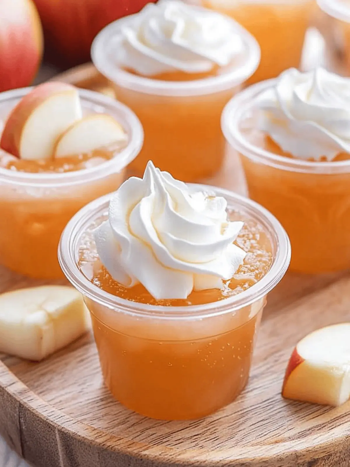 Apple Pie Jello Shots