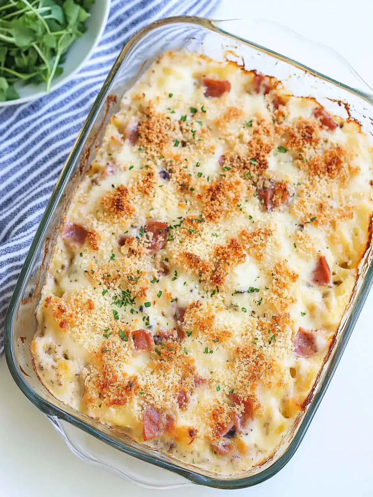 Keto Chicken Cordon Bleu Casserole You'll Crave Tonight 2 Keto Chicken Cordon Bleu Casserole