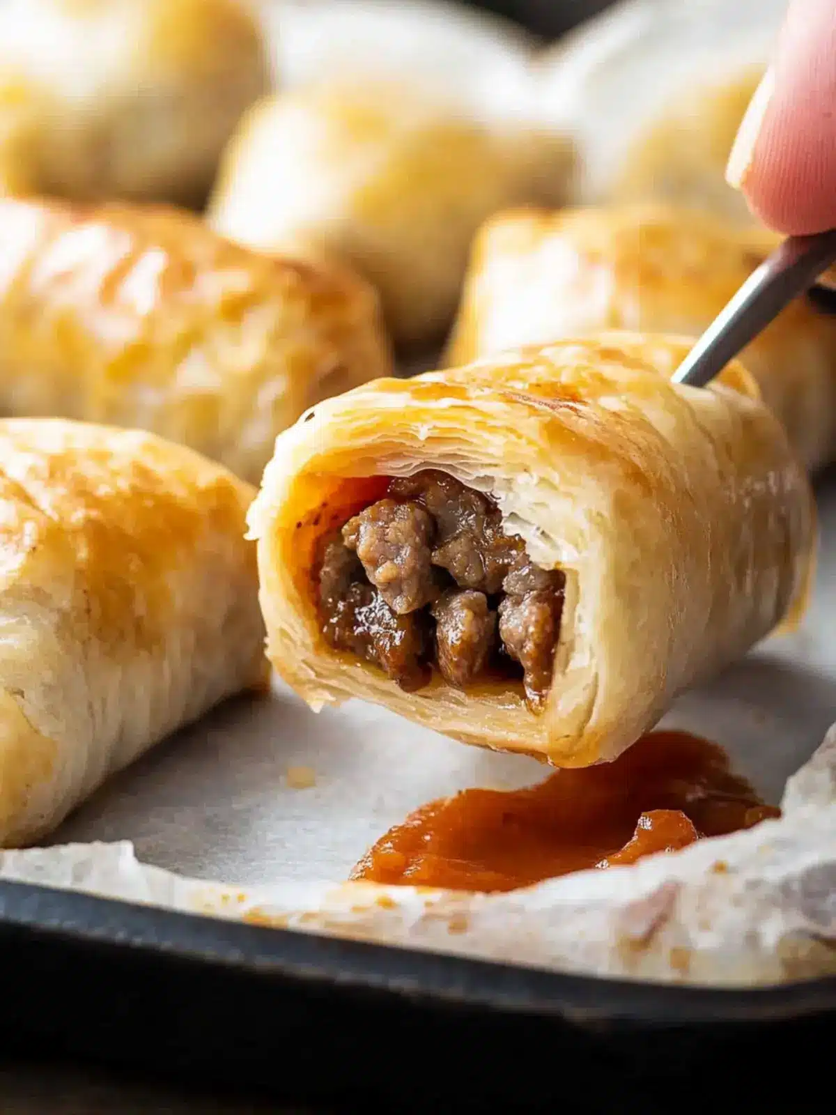 Beef Sausage Rolls