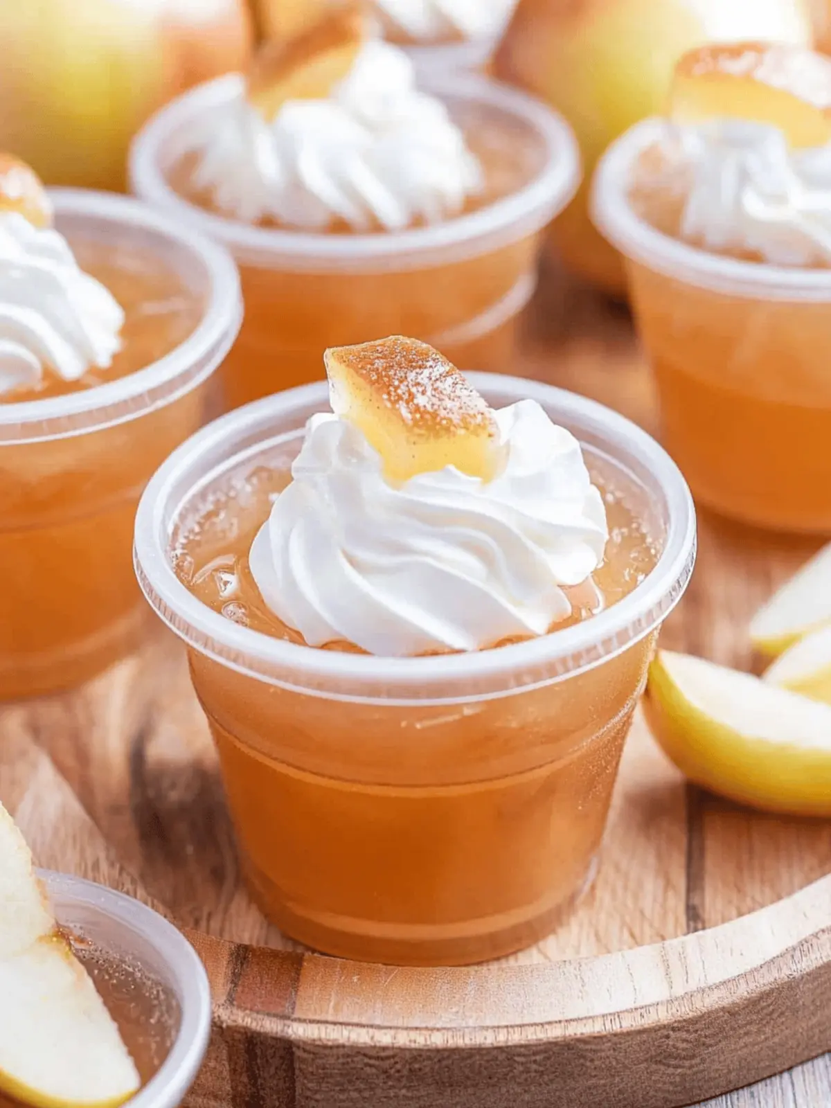 Apple Pie Jello Shots