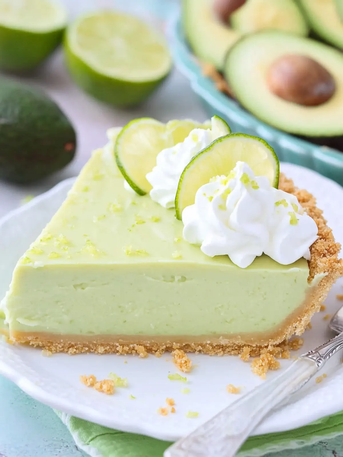 Avocado Key Lime Pie: A Creamy Twist on Classic Dessert 2 Avocado Key Lime Pie
