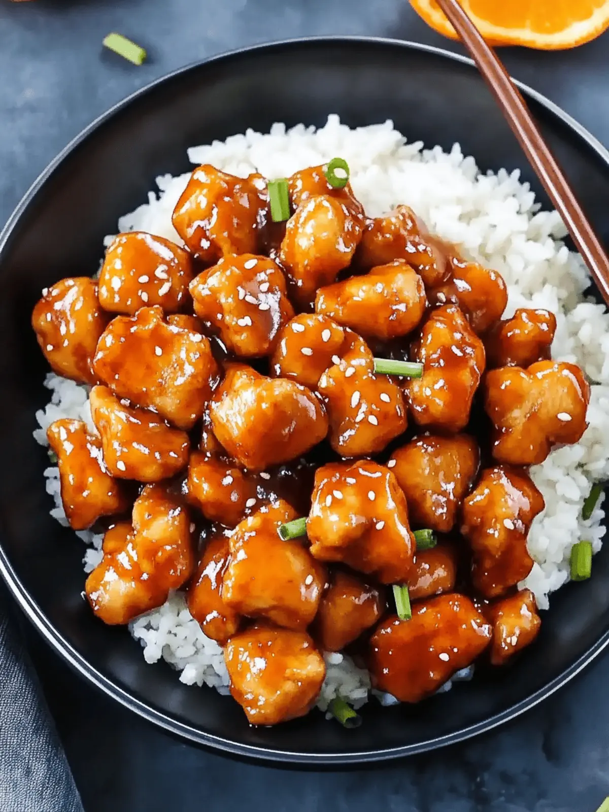 Easy Orange Chicken