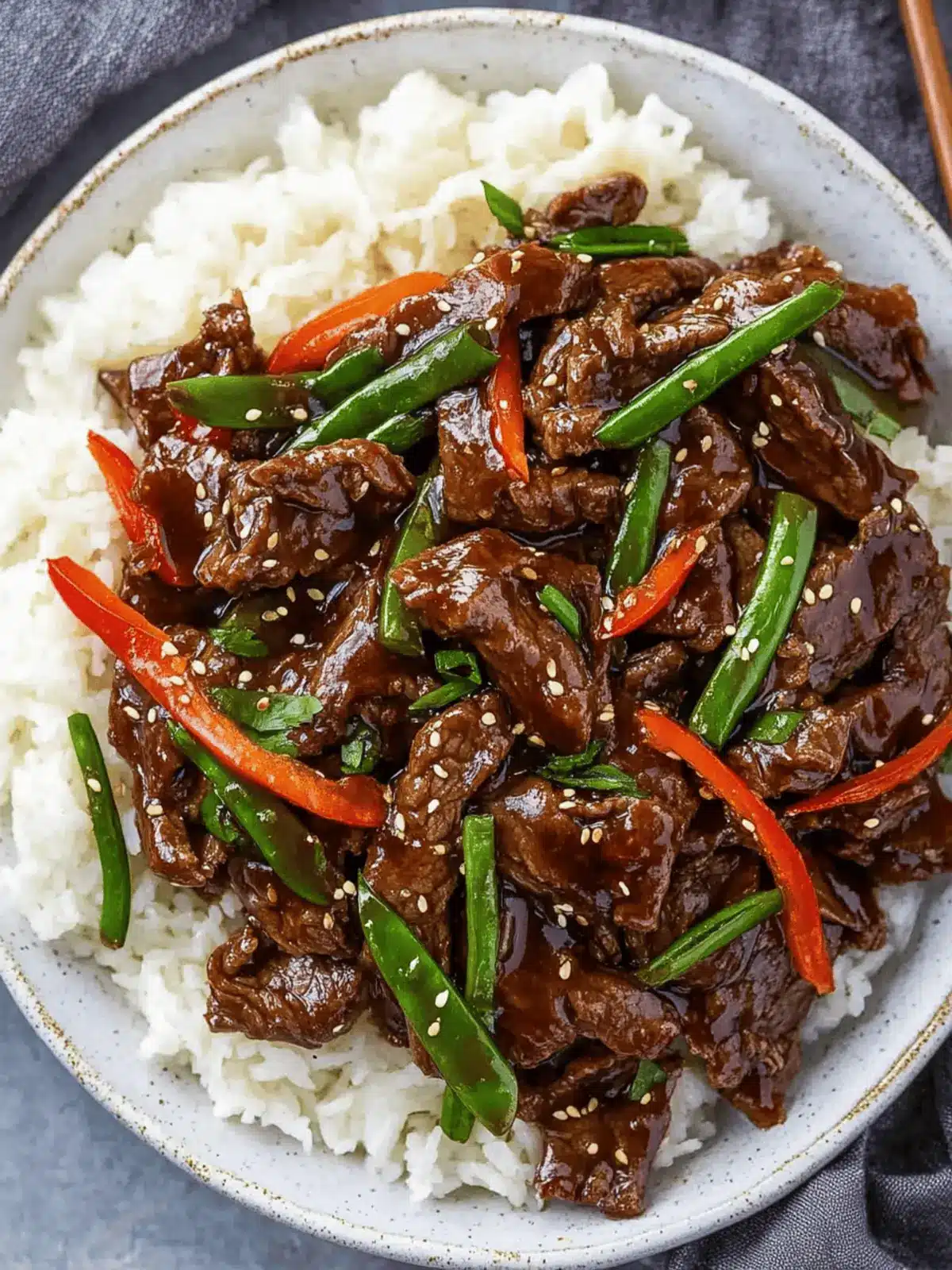 Easy Mongolian Beef
