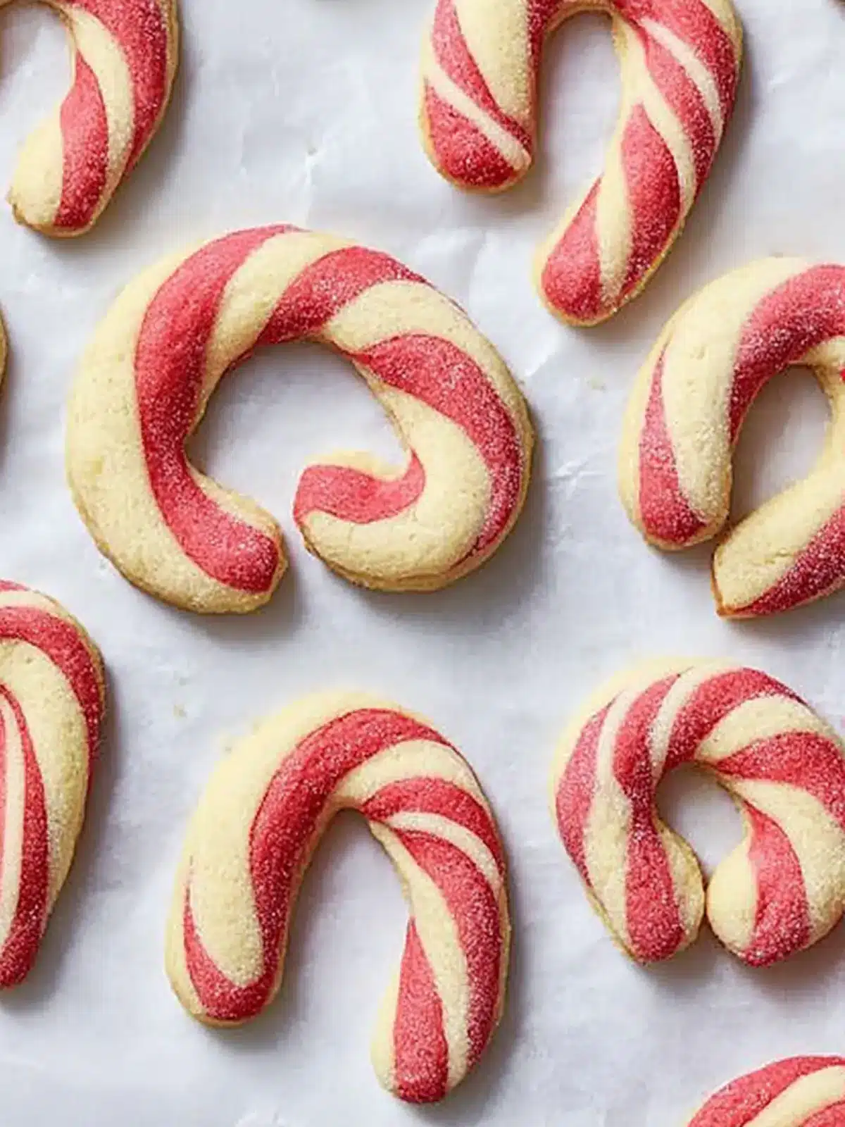 Candy Cane Cookies