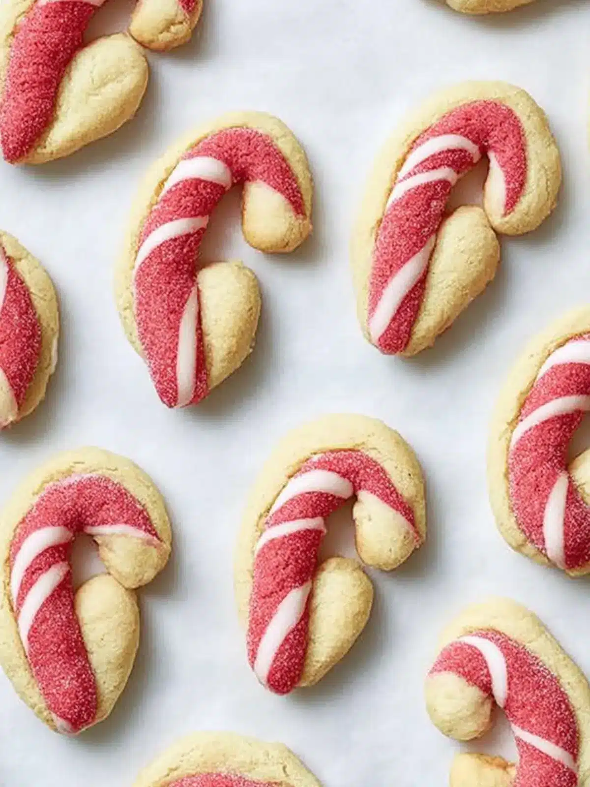Candy Cane Cookies