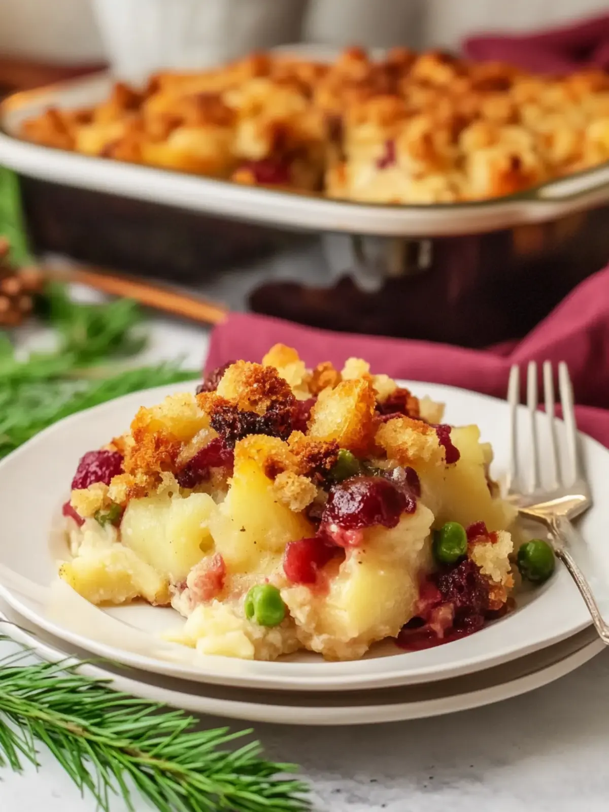 Thanksgiving Leftover Casserole: Comfort Food in 25 Minutes 2 Thanksgiving Leftover Casserole