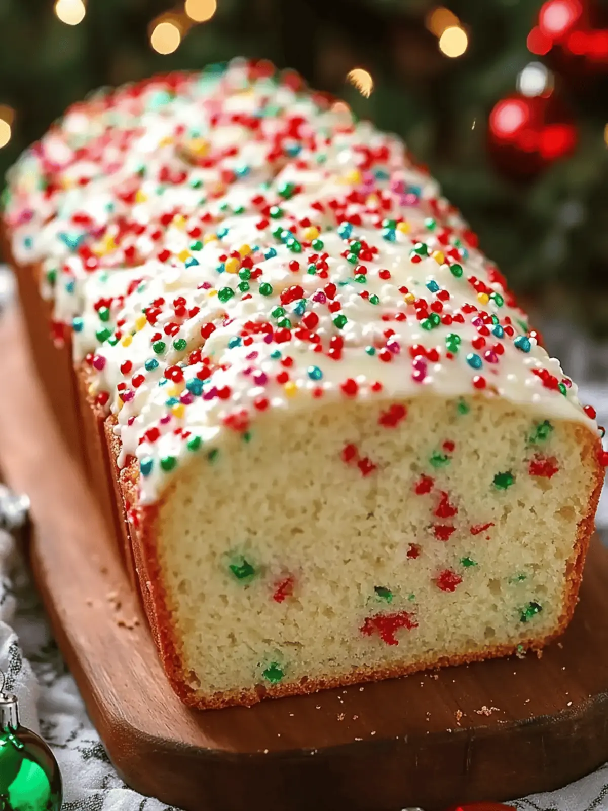 Delicious Christmas Sprinkle Buttermilk Bread to Brighten Holidays 2 Christmas Sprinkle Buttermilk Bread