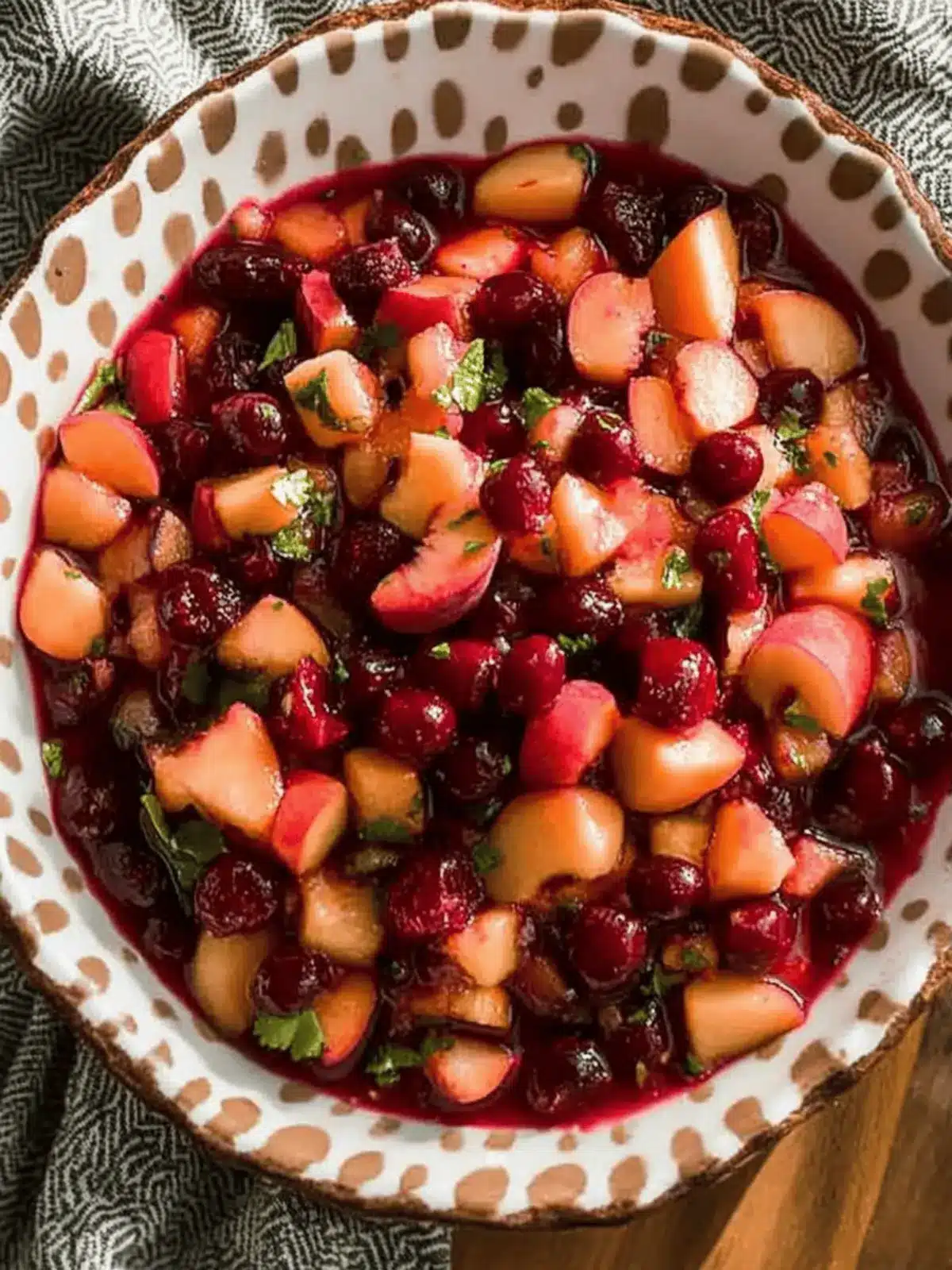 Peach Cherry Salsa Recipe