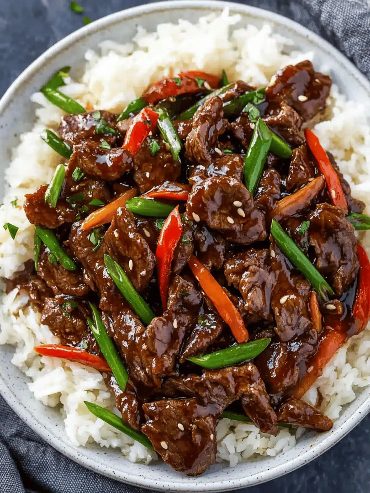 Easy Mongolian Beef