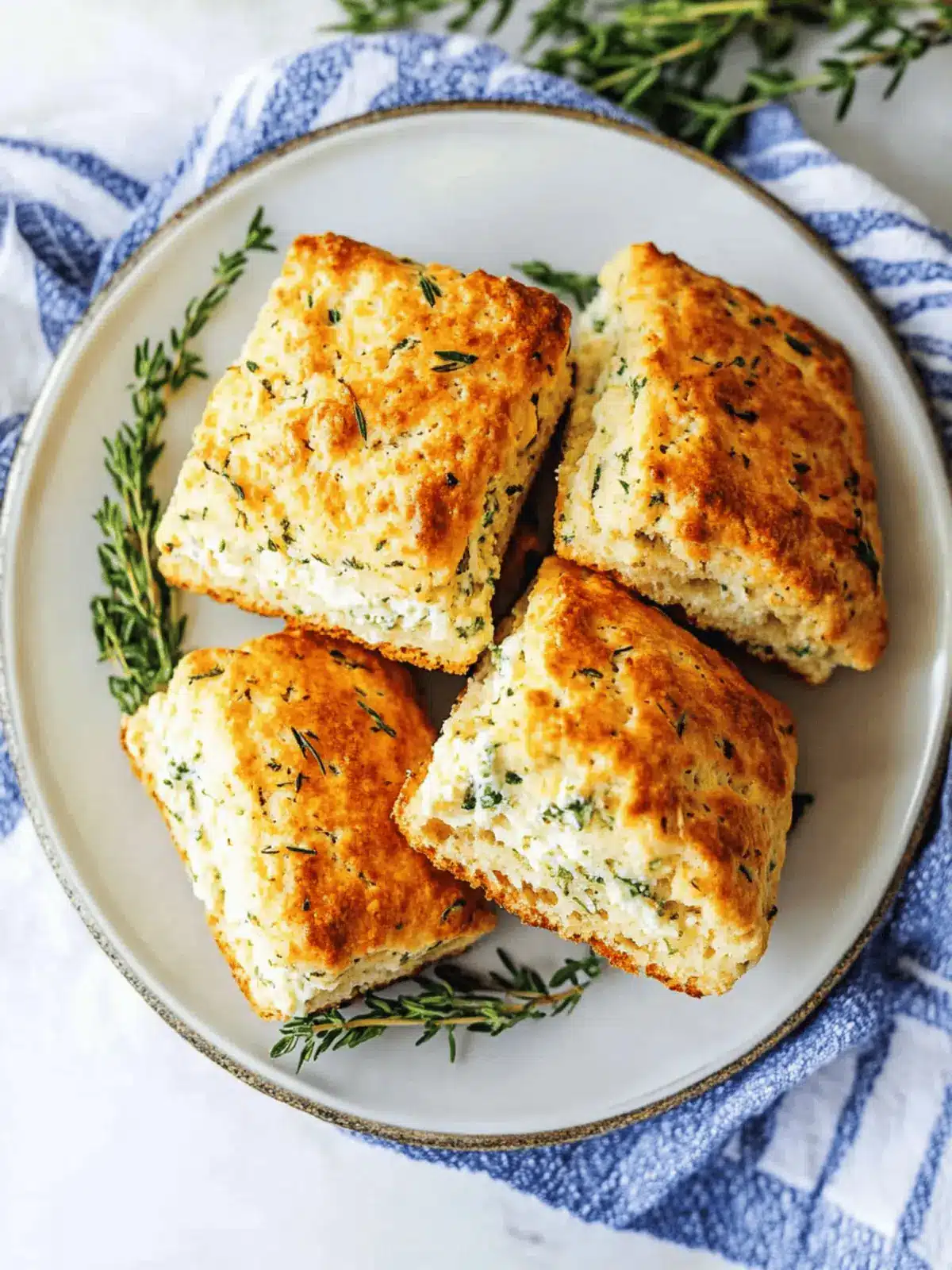 Ricotta-Herb Savory Scones